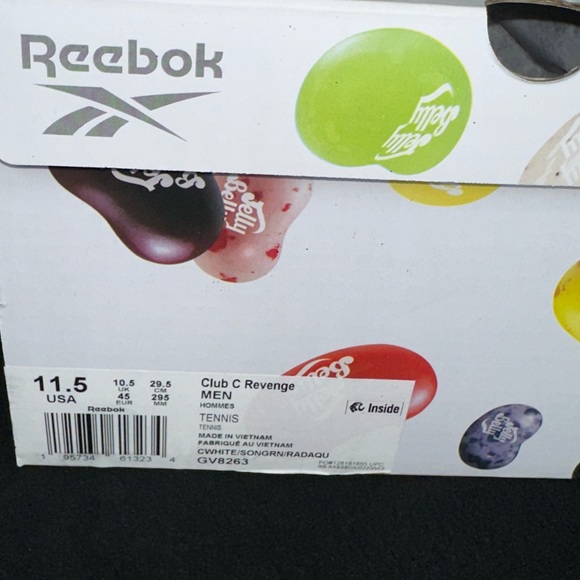 Reebok Club C Revenge Jelly Belly Cream - NEW - MNS11.5 - Picture 10 of 10
